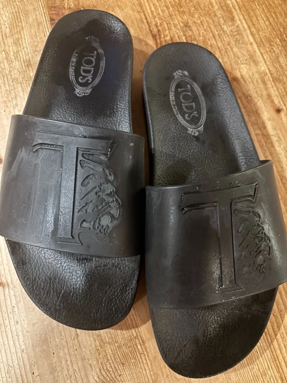 Men's Tod's Rubber Slides
